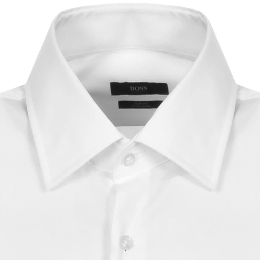 Alternative Image for ProductBOSS Jango Long Sleeved Shirt White3
